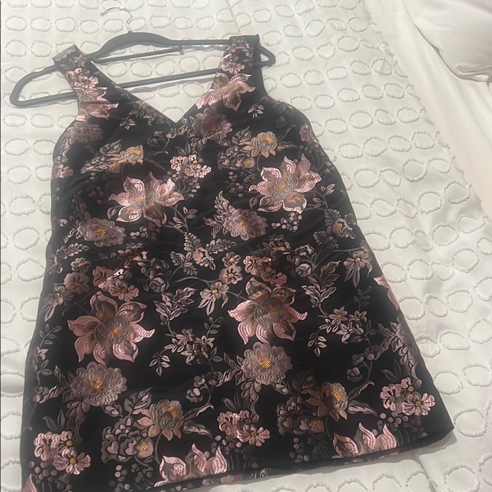 Urban Outfitters Black Pink Sheath Mini Dress